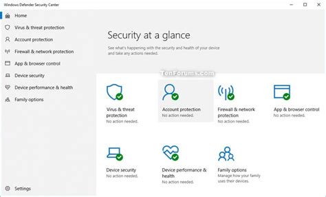 Account Protection .